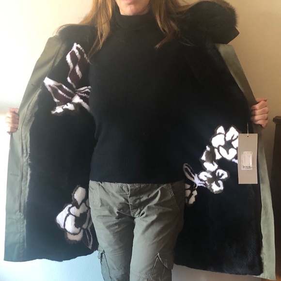 AUTHENTIC ARMY BY YVES SALOMON - Picture 1 of 8